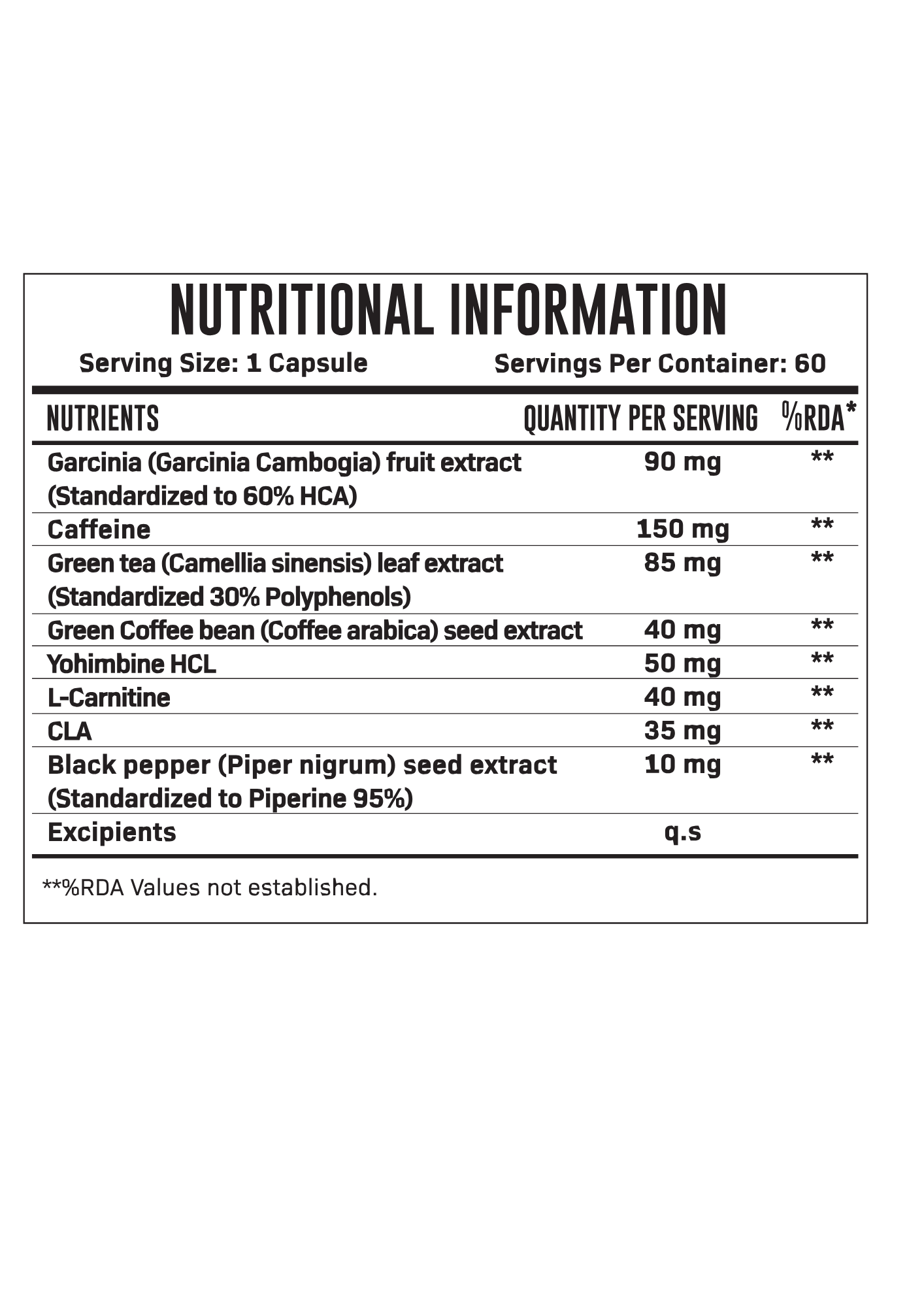 Ketoburnz Fat Burner 60 Capsules