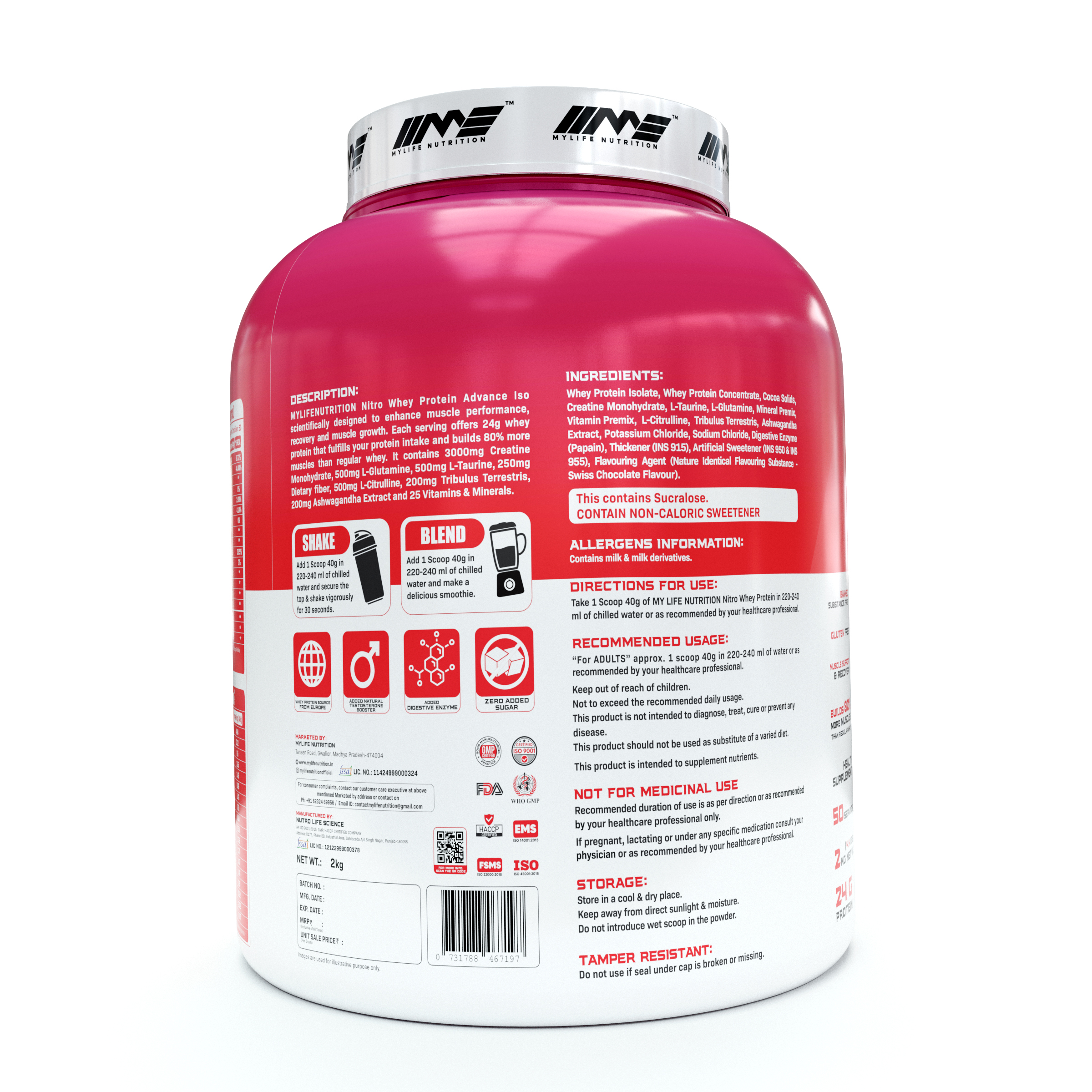 Nitro Whey Protein